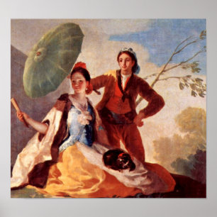 Póster Francisco de Goya - El paraíso