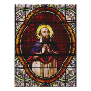 Póster Francisco de Sales Bishop de Ginebra