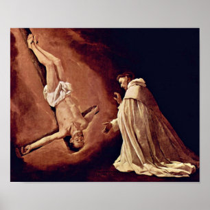 Póster Francisco de Zurbaran - Visión de San Pedro Nolasc