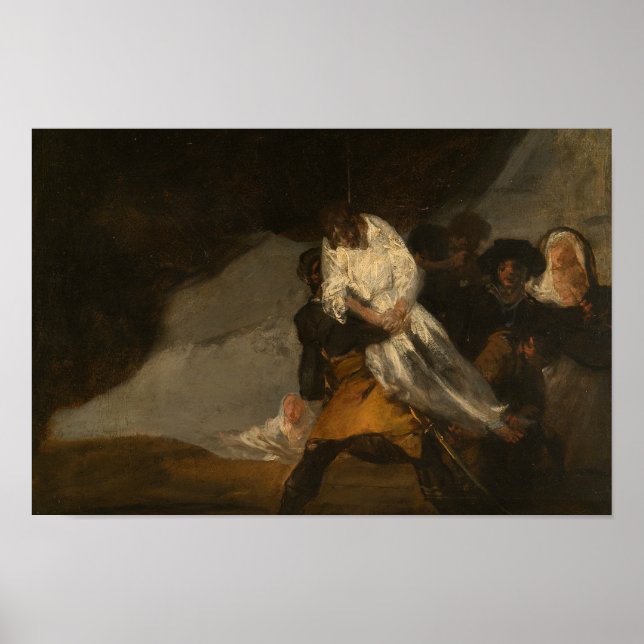 Póster Francisco Goya - El monje ahorcado (Frente)