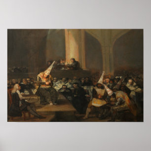 Póster Francisco Goya - Escena de la Inquisición