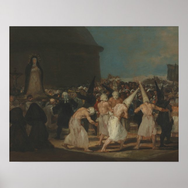 Póster Francisco Goya - Los Flagelantes (Frente)