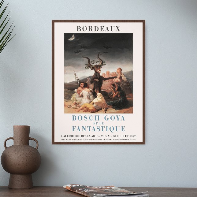 Póster Francisco Goya ve el Sabbath Dark Enchantmen (Subido por el creador)