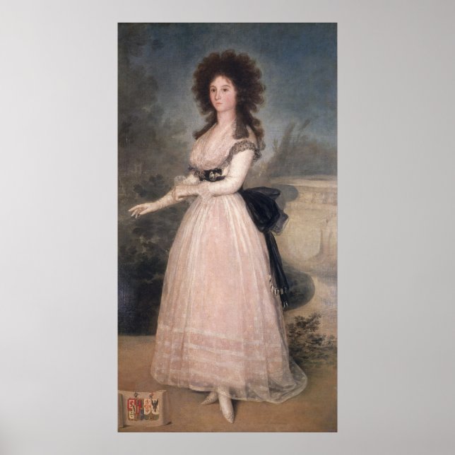 Póster Francisco José de Goya y Lucientes | Dona Tadea Ar (Frente)