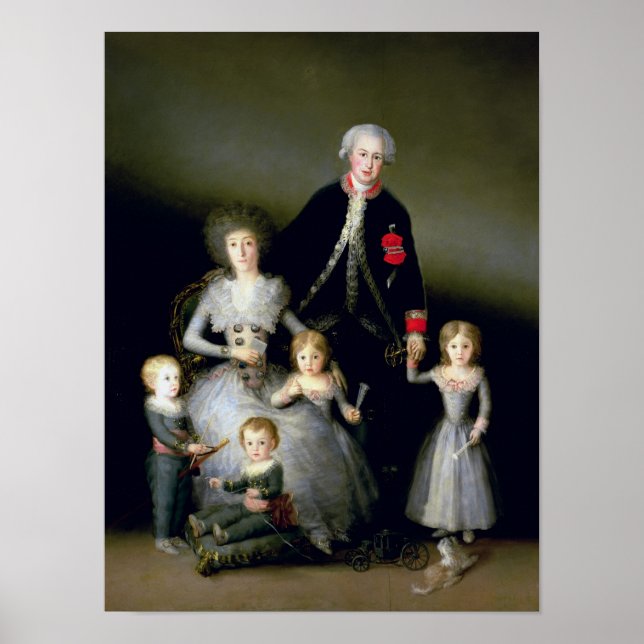 Póster Francisco José de Goya y Lucientes | El duque de O (Frente)