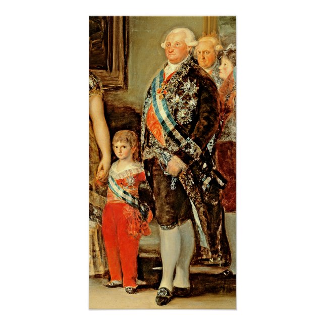 Póster Francisco José de Goya y Lucientes | El Rey y (Anverso)