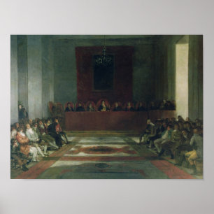Póster Francisco José de Goya y Lucientes   La Junta de