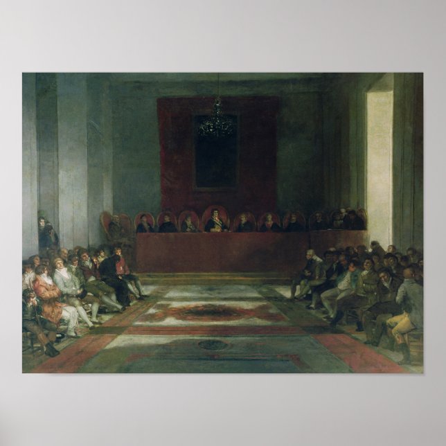 Póster Francisco José de Goya y Lucientes | La Junta de (Frente)