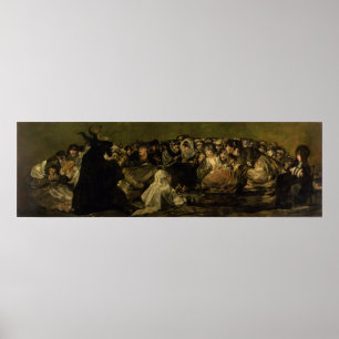 Póster Francisco José de Goya y Lucientes   Las brujas"
