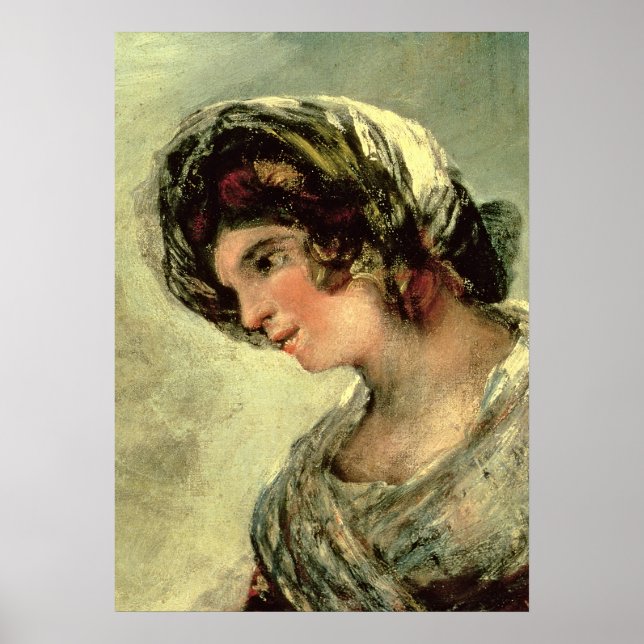 Póster Francisco José de Goya y Lucientes | Milkmaid (Frente)
