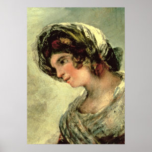 Póster Francisco José de Goya y Lucientes   Milkmaid