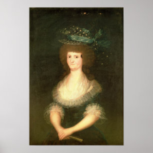 Póster Francisco Jose de Goya y Lucientes Portrait Quee