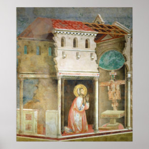 Póster Francisco Orando en la Iglesia de San Francisco