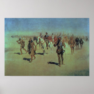 Póster Francisco Vasquez de Coronado que hace su manera