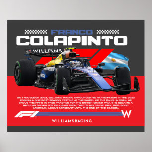 Póster Franco colapinto