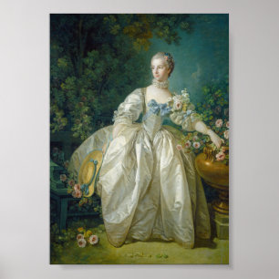 Póster François Boucher - Madame Bergeret Poster