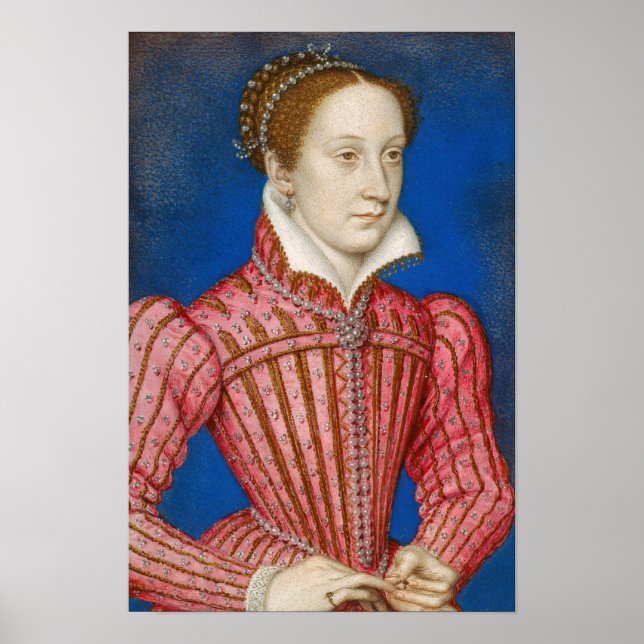 Póster Francois Clouet - María, Reina de Escocia (Frente)