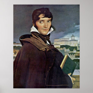 Póster Francois-Marius Granet por Jean Auguste Ingres