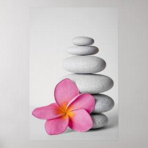 Póster Frangipani Calm