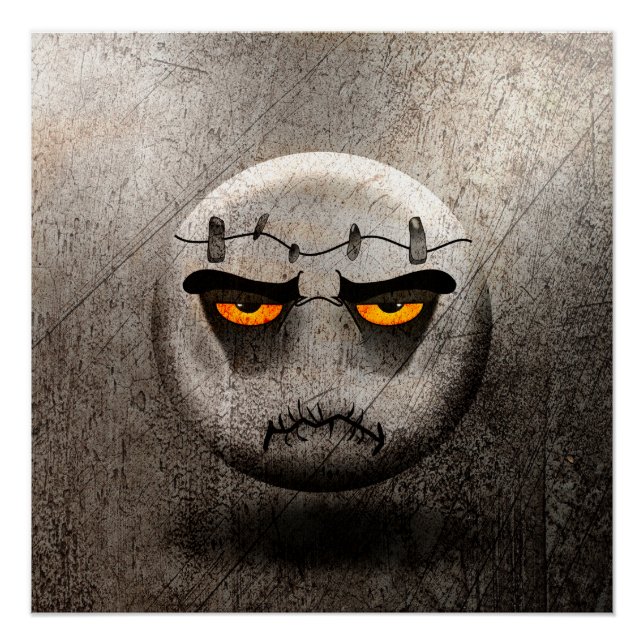 Poster Frankenmoji Vintage (Anverso)