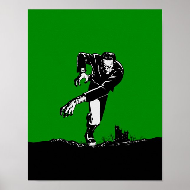 Póster Frankenstein - 11x14 Poster / Cambiar 2 lienzo (Frente)