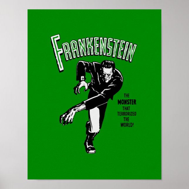 Póster Frankenstein - 11x14 Poster / Cambiar 2 lienzo (Frente)