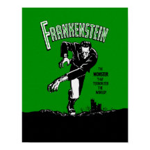 Frankenstein - 11x14 Poster / Cambiar 2 lienzo
