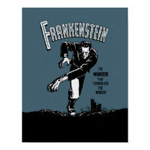 Frankenstein - 11x14 Poster / Cambiar 2 lienzo