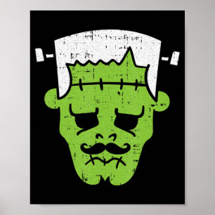 Póster Frankenstein Lazy Halloween Costume Horror Movie M