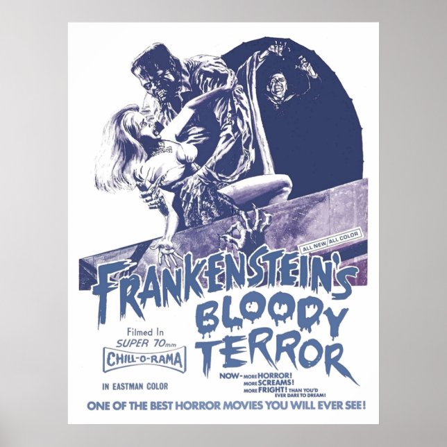 Póster Frankensteins Bloody Terror (Frente)