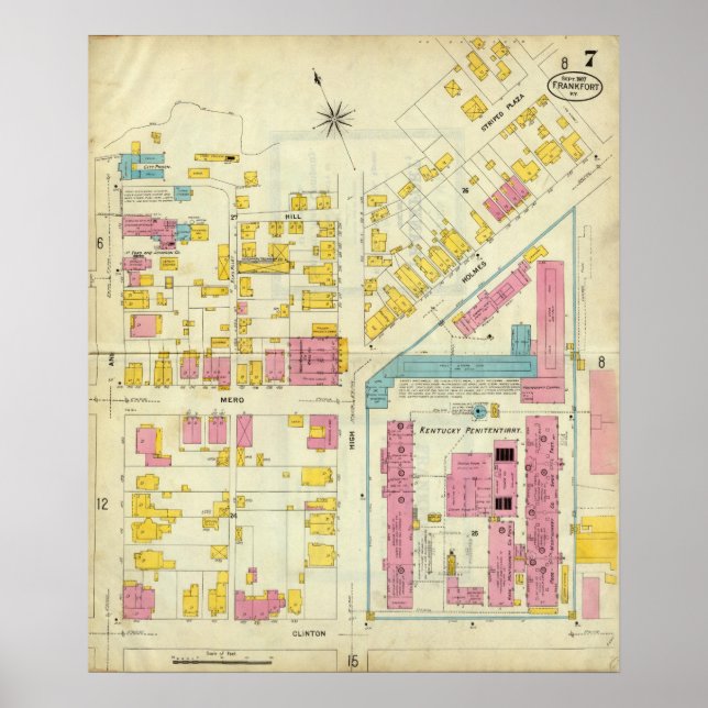 Póster Frankfort, Kentucky 10 (Frente)