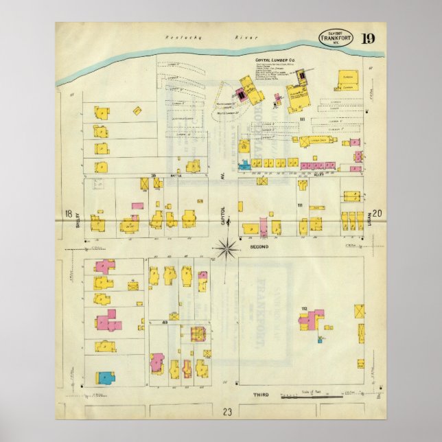 Póster Frankfort, Kentucky 13 (Frente)