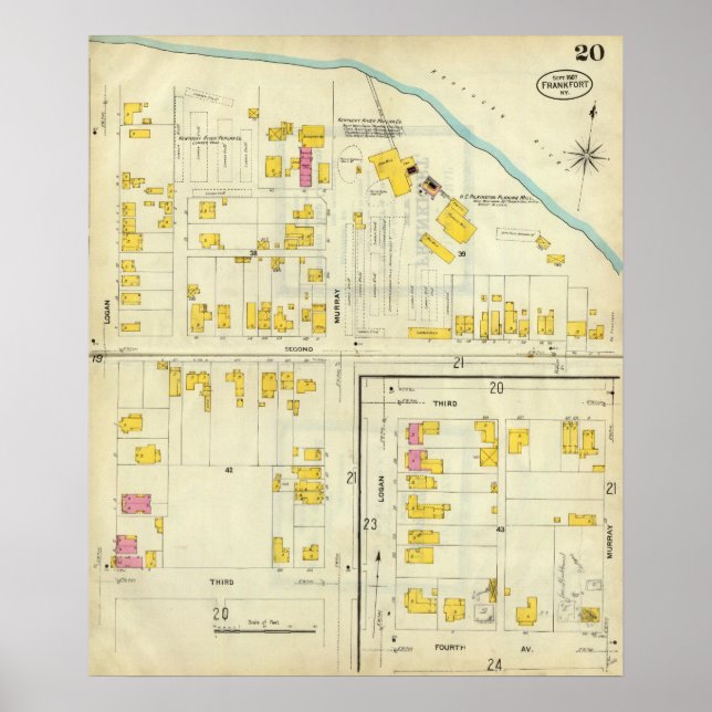 Póster Frankfort, Kentucky 3 (Frente)