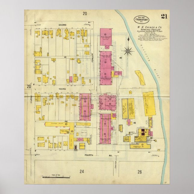 Póster Frankfort, Kentucky 8 (Frente)