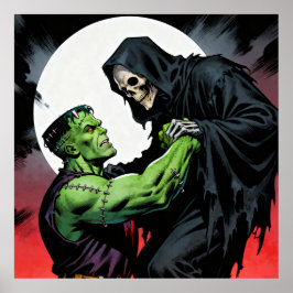 Póster Frankie Greets the Reaper