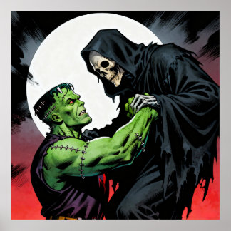 Póster Frankie Greets the Reaper