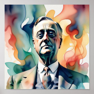 Póster Franklin D. Roosevelt