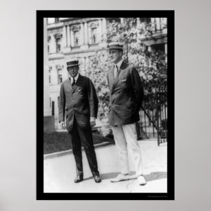 Póster Franklin D. Roosevelt con el gobernador James Cox 