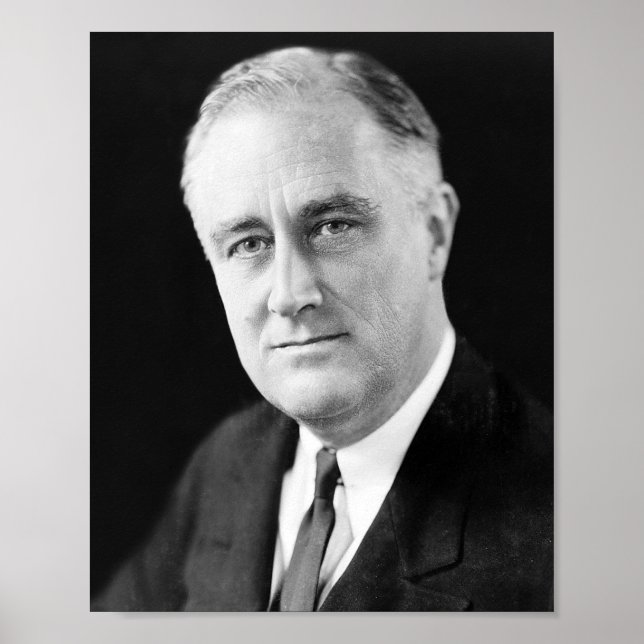 Póster Franklin Delano Roosevelt (Frente)