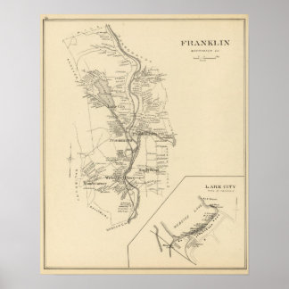 Póster Franklin, Merrimack Co