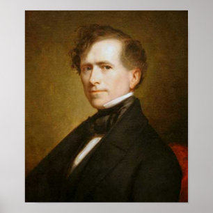 Póster Franklin Pierce 14° Presidente