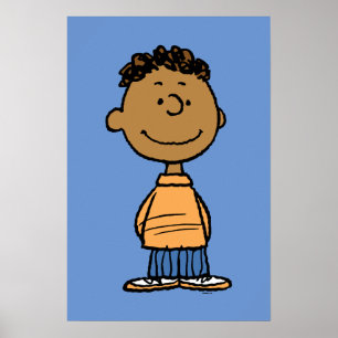 Póster Franklin sonriendo