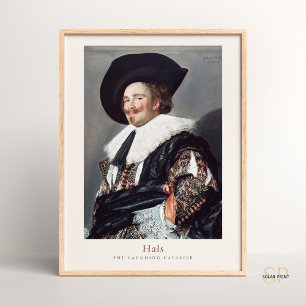 Póster Frans Hals Laughing Cavalier Classic Elegance