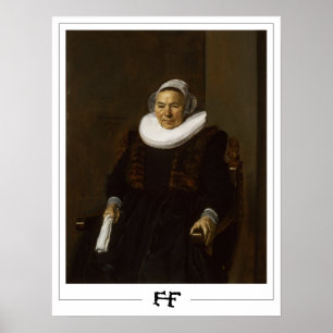 Póster Frans Hals Zedign Art Poster #111