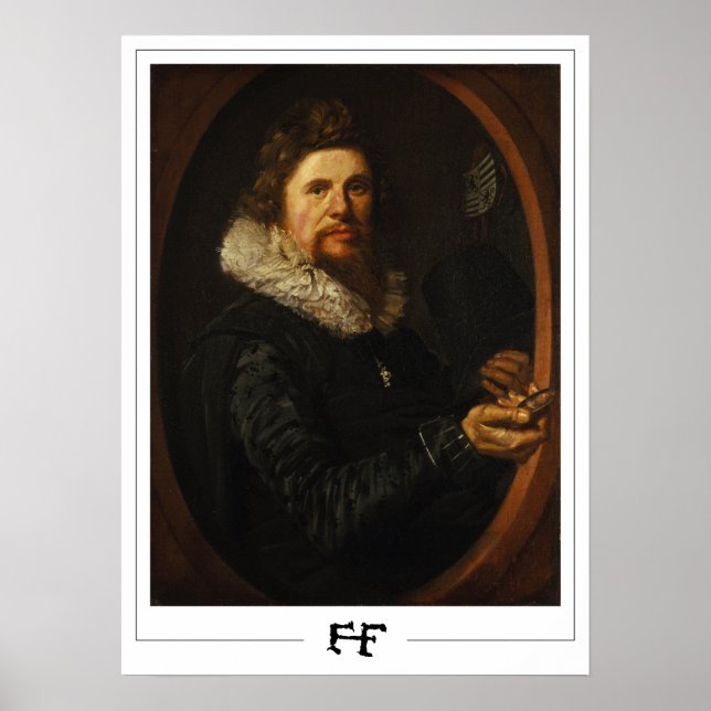 Póster Frans Hals Zedign Art Poster #124 (Frente)