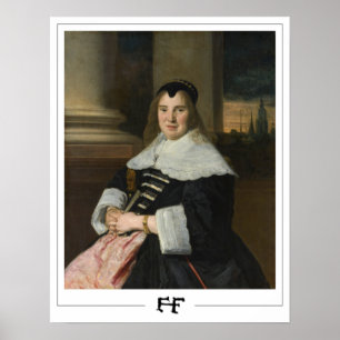 Póster Frans Hals Zedign Art Poster #15