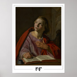 Póster Frans Hals Zedign Art Poster #218