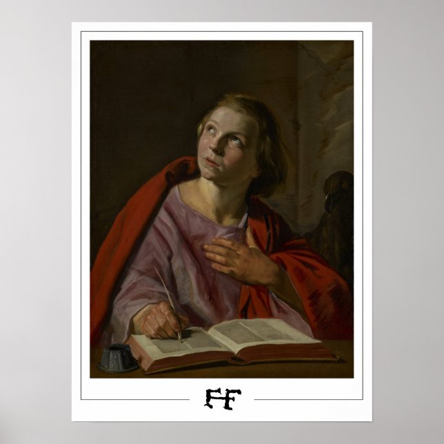 Póster Frans Hals Zedign Art Poster #218 (Frente)