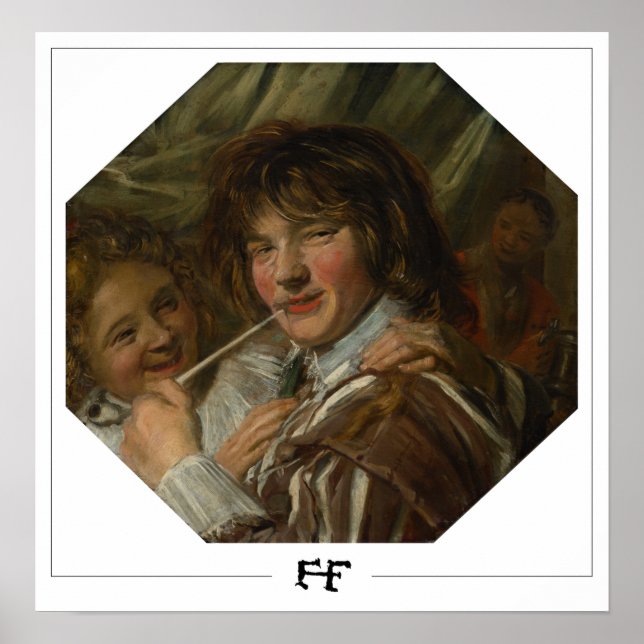 Póster Frans Hals Zedign Art Poster #243 (Frente)