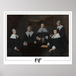 Póster Frans Hals Zedign Art Poster #246